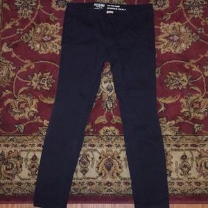 Low Rise Black Skinny Jeans